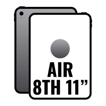 Apple iPad Air 11' 8th Wi-Fi Cell/ 5G/ M4/ 128GB/ Gris Espacial